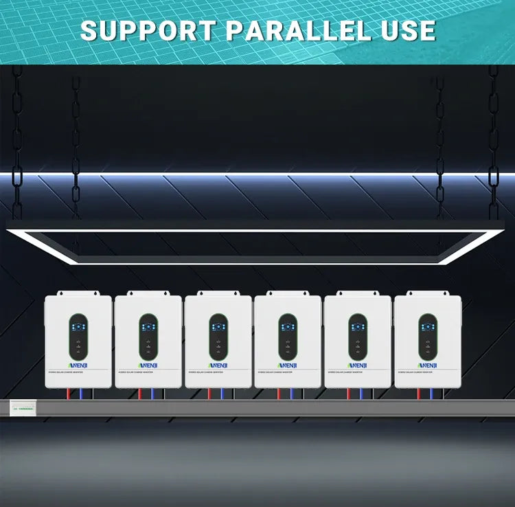 12KW 48V Hybrid split-phase Solar Charge Inverter with WiFi CT Optional Parallel Function