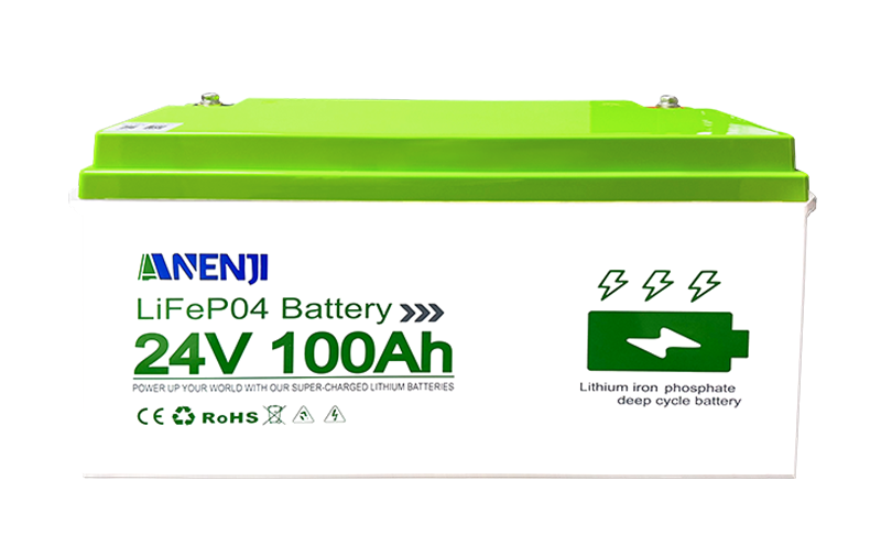 24V 100AH LiFePO4 Battery Deep Cycles Lithium Iron Phosphate Battery