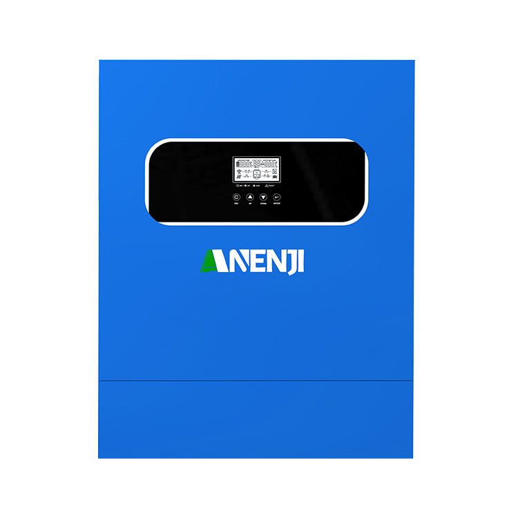 Anenji 11KW 48V 230V Hybrid Solar Inverter Pure Sine Wave Off-Grid+On ...