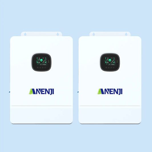 ANENJI 12KW - 36KW 48V 230V 3 - Phase Off - Grid Solar Inverter 2*MPPT WIFI Max Parallel 6 units - ANENJISOLAR