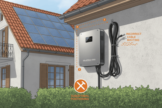 7 Solar Inverter Installation Mistakes That Reduce System Output in Europe - ANENJISOLAR