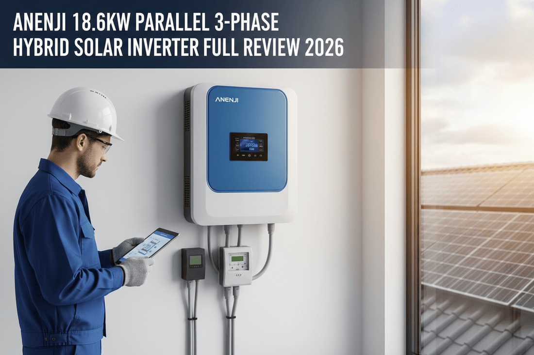 Anenji 18.6kW Parallel 3-Phase Hybrid Inverter Full Review 2026 | Real EU Installer & Homeowner Testimonials - ANENJISOLAR