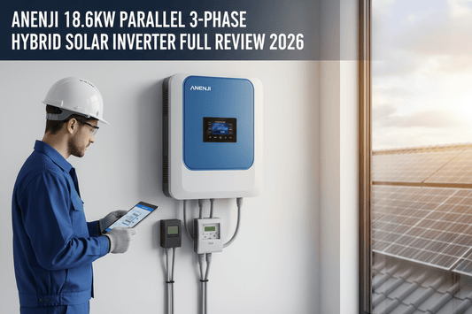 Anenji 18.6kW Parallel 3-Phase Hybrid Inverter Full Review 2026 | Real EU Installer & Homeowner Testimonials - ANENJISOLAR