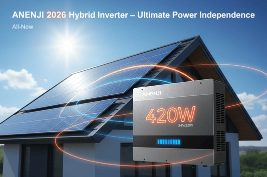 ANENJI 2026 All-New 4200W 24V/220V Hybrid Inverter: Ultimate Power Independence for Homes - ANENJISOLAR