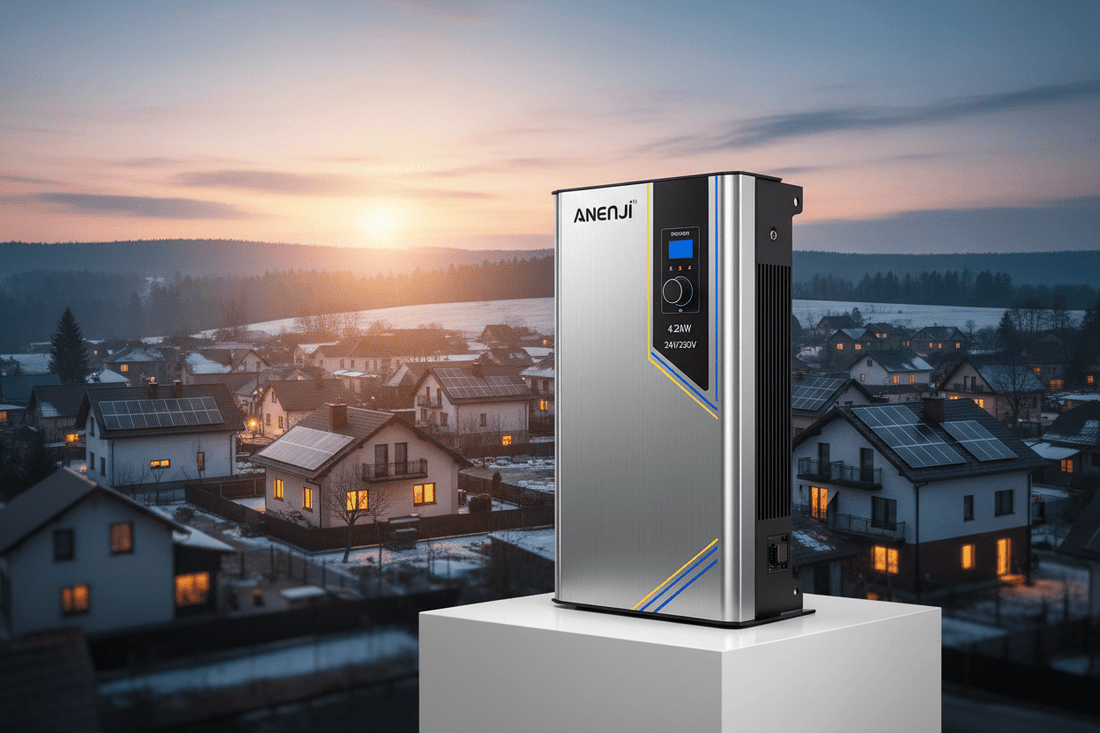 Anenji 4.2KW 24V/230V Hybrid Solar Inverter: End Power Outages in Ukraine for Good - ANENJISOLAR