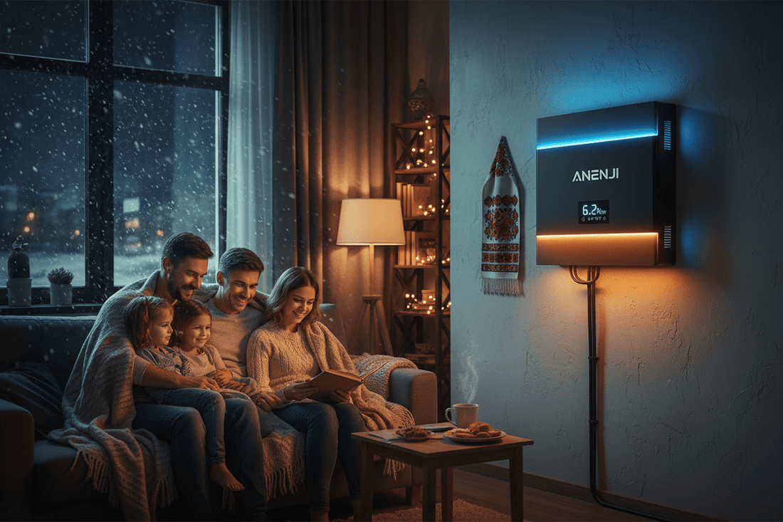 Anenji 6.2kW Power Hub Hybrid Inverter: The Lifeline for Ukrainian Homes Facing Winter Blackouts & Ongoing Energy Infrastructure Attacks - ANENJISOLAR