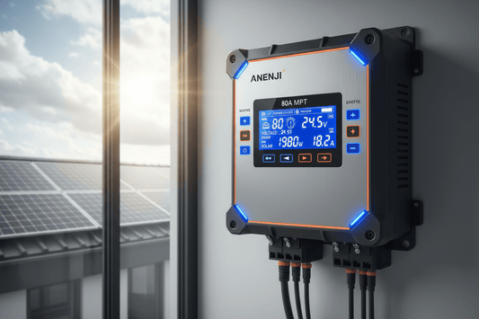 ANENJI 80A MPPT Solar Charge Controller: Boost Your Off-Grid Solar Yield by 30% (EU 2026 Guide) - ANENJISOLAR