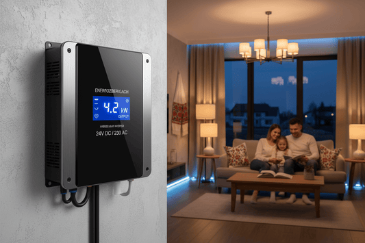 Aninerel 4.2 kW 24V/230V Hybrid Solar Inverter: The Best Solution for Power Outages in Ukraine - ANENJISOLAR