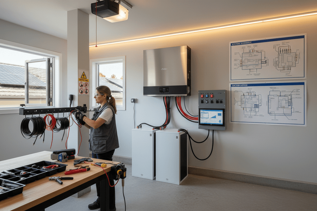 Can You Install a Hybrid Solar Inverter Yourself? What Homeowners Should Know - ANENJISOLAR