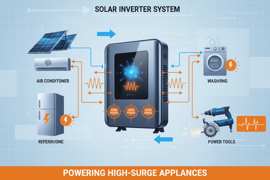 Can You Run High-Surge Appliances on a Solar Inverter? What to Know - ANENJISOLAR