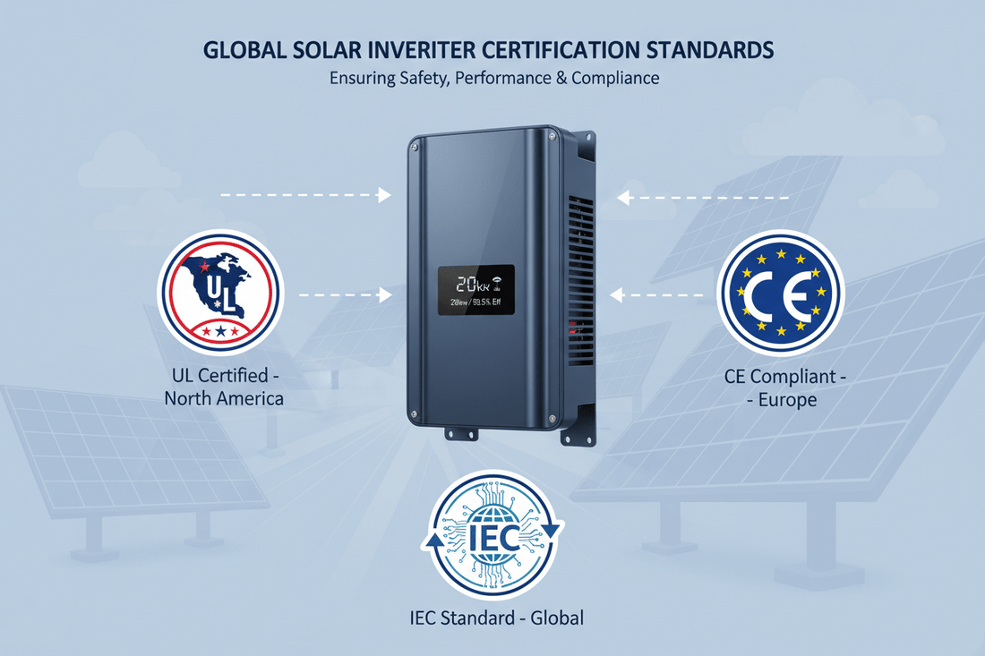 Do Solar Inverters Need Certification? UL, CE, and IEC Explained - ANENJISOLAR