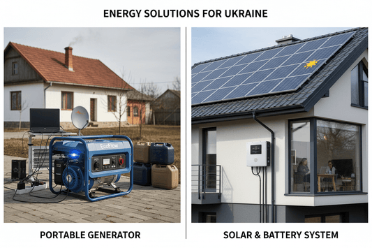 Generator vs Solar Inverter with Battery: What Is Better for Ukraine? - ANENJISOLAR