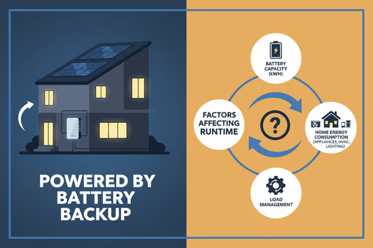 How Long Can a Home Run on Battery Backup During a Power Outage? - ANENJISOLAR