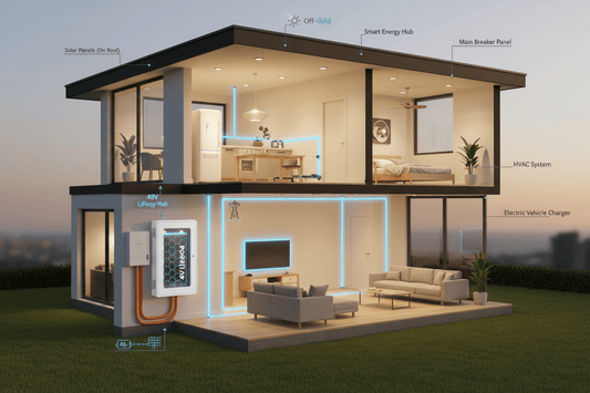 How Long Will a 48V LiFePO4 Battery Power a House? - ANENJISOLAR