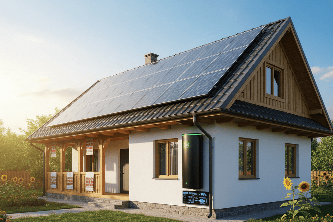 How to Reduce Electricity Bills in Ukraine with a Hybrid Solar System - ANENJISOLAR