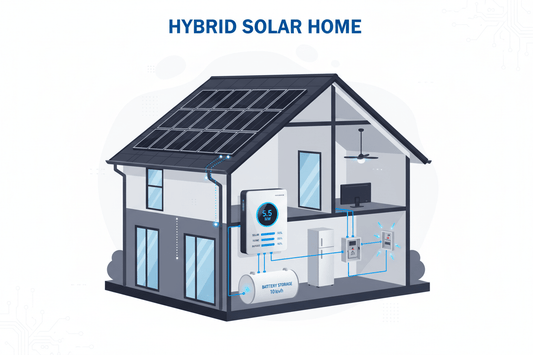 How to Size a Hybrid Solar Inverter for Your Home: A Practical Guide (US & Europe) - ANENJISOLAR