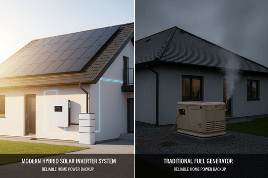 Hybrid Solar Inverter vs Generator Backup: Which Is More Reliable for Home Power in North America? - ANENJISOLAR
