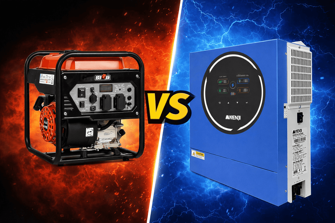 Hybrid Solar vs Generator: Which Is Better for Home Backup Power? - ANENJISOLAR