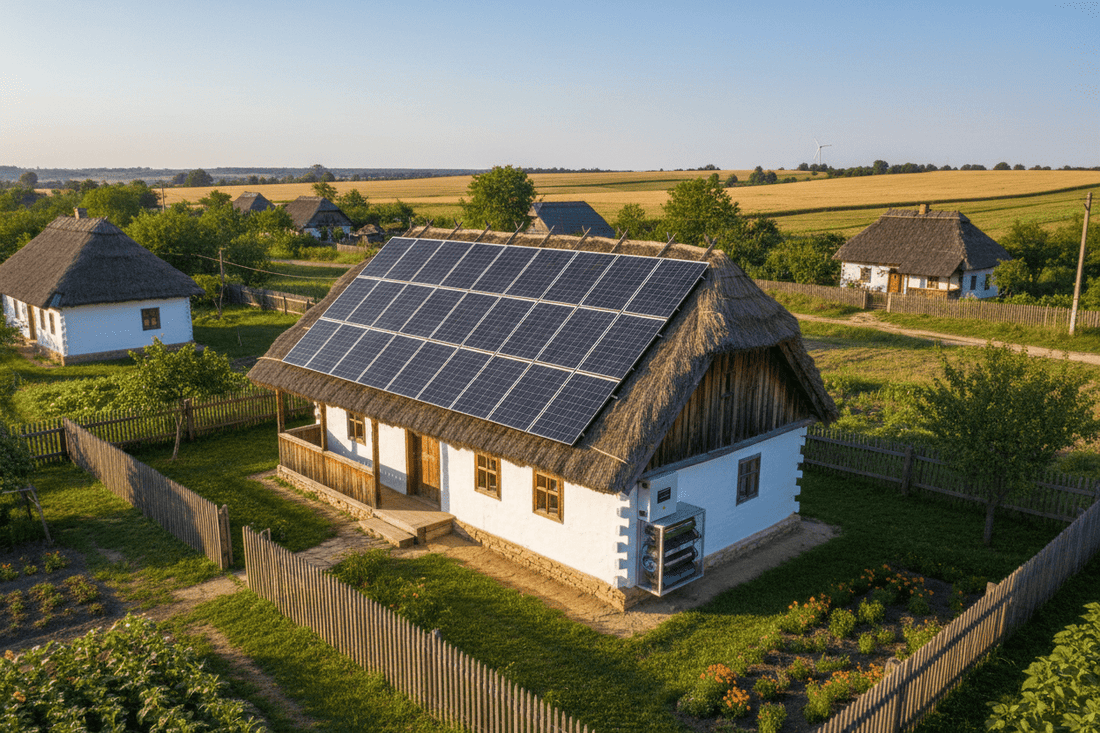 Off-Grid Solar in Ukraine: Is It Realistic for Rural Homes? - ANENJISOLAR