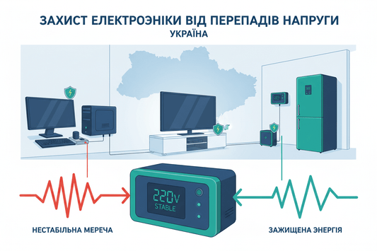 Protecting Home Electronics in Ukraine from Voltage Fluctuations and Grid Instability - ANENJISOLAR