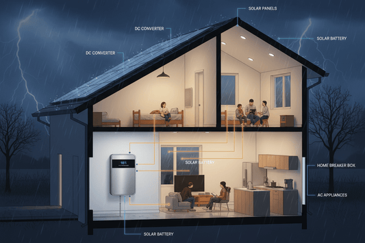 Solar Battery Backup for Home: Complete Guide to Power Your House During Outages (2026) - ANENJISOLAR