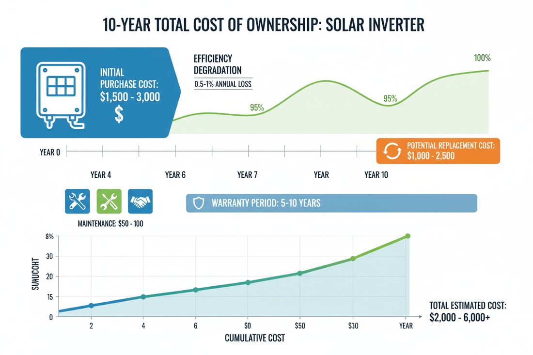 The True Cost of Owning a Solar Inverter Over 10 Years - ANENJISOLAR