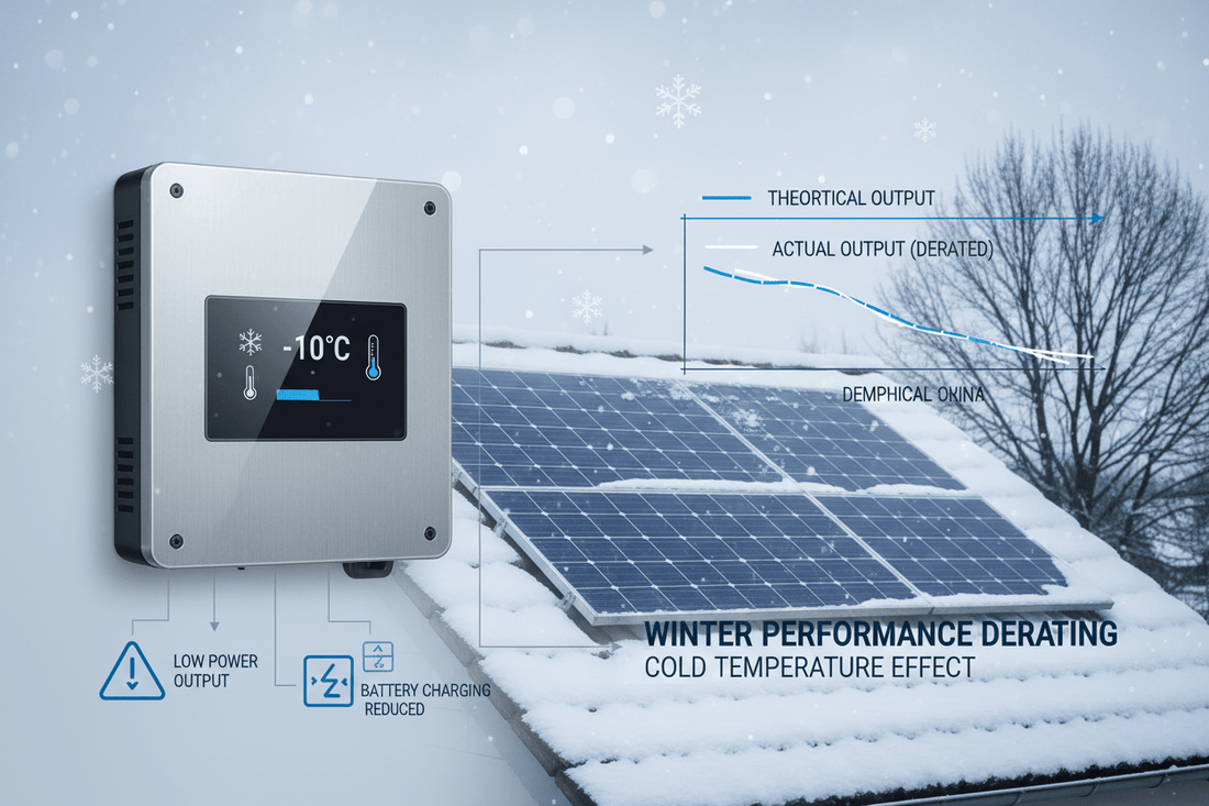 What Causes Hybrid Solar Inverter Derating in Winter? A Complete European Climate Guide - ANENJISOLAR