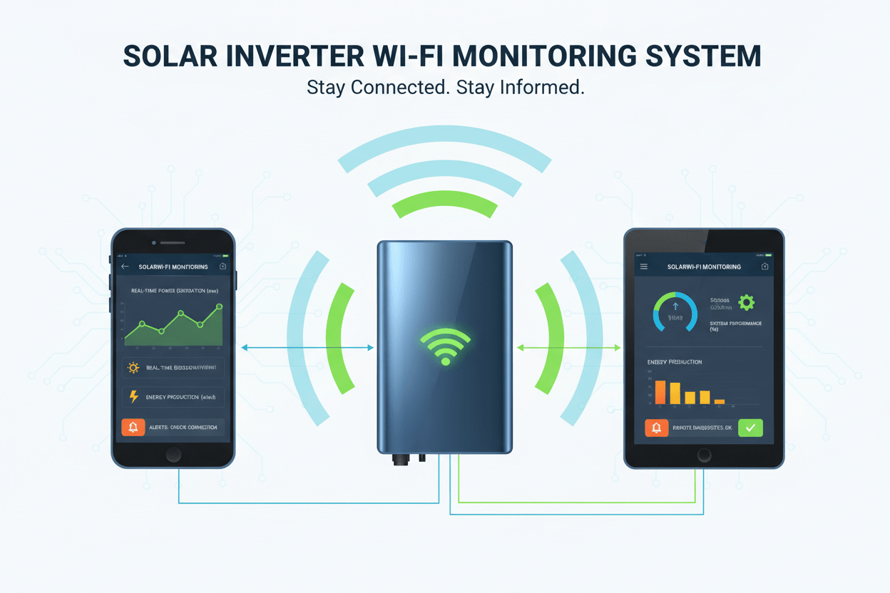 Solar Inverter Performance Monitoring What Does WiFi Monitoring Actually Do in a Solar Inverter? – ANENJISOLAR