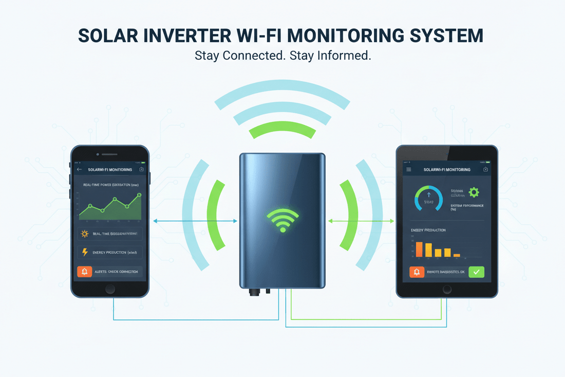 What Does WiFi Monitoring Actually Do in a Solar Inverter? - ANENJISOLAR
