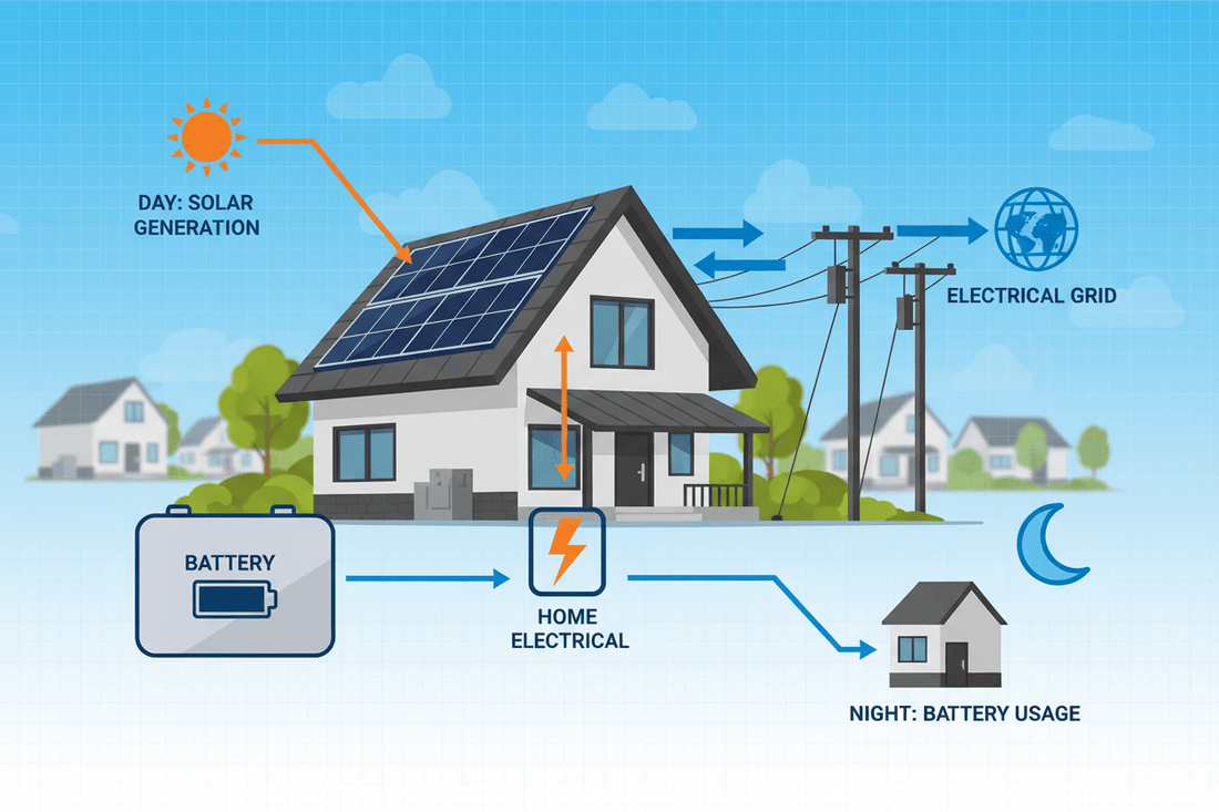 What Is a Hybrid Solar System? A Clear Explanation for Homeowners - ANENJISOLAR