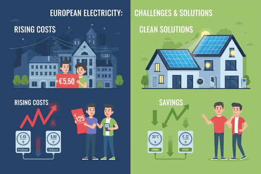 Why Are Electricity Prices So High in Europe — and How Can Homeowners Reduce Costs? - ANENJISOLAR