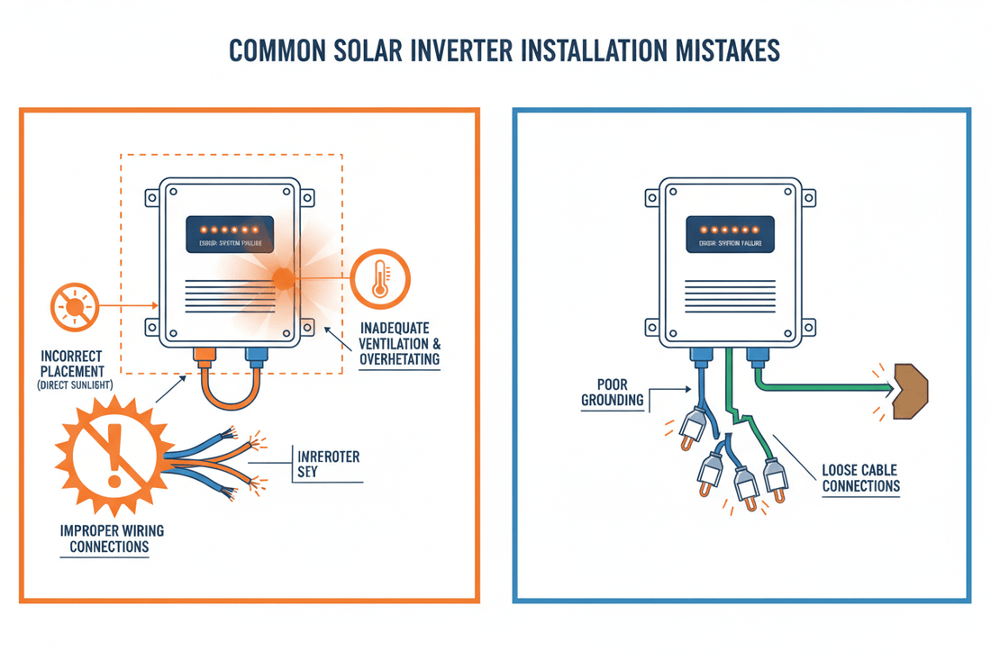Why Solar Inverters Fail: 7 Real Installation Mistakes (And How to Avoid Them) - ANENJISOLAR