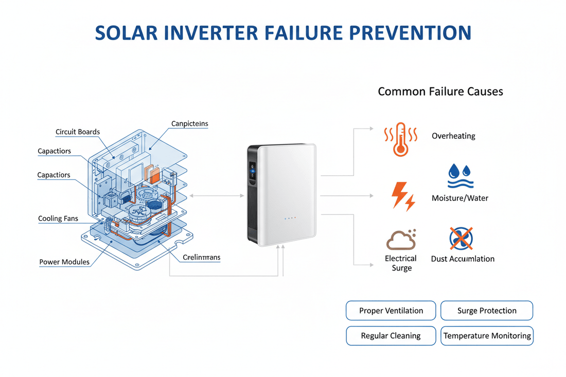 Why Solar Inverters Fail: The Most Common Technical Reasons Explained - ANENJISOLAR