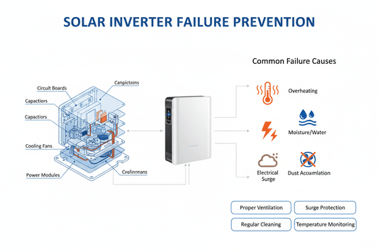 Why Solar Inverters Fail: The Most Common Technical Reasons Explained - ANENJISOLAR
