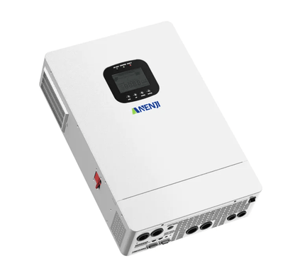 Anenji 10.8KW Hybrid Solar Inverter 48V 120V/208VAC Three Phase MPPT Charger Controller - ANENJISOLAR