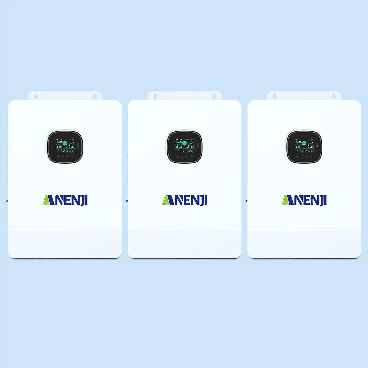 ANENJI 12KW - 36KW 48V 230V 3 - Phase Off - Grid Solar Inverter 2*MPPT WIFI Max Parallel 6 units - ANENJISOLAR