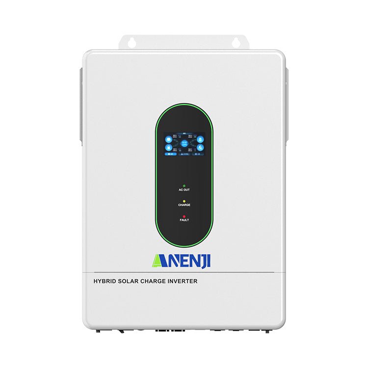 Anenji 12KW 48V 120V Hybrid split - phase Solar Charge Inverter with WiFi CT Optional Parallel Function - ANENJISOLAR