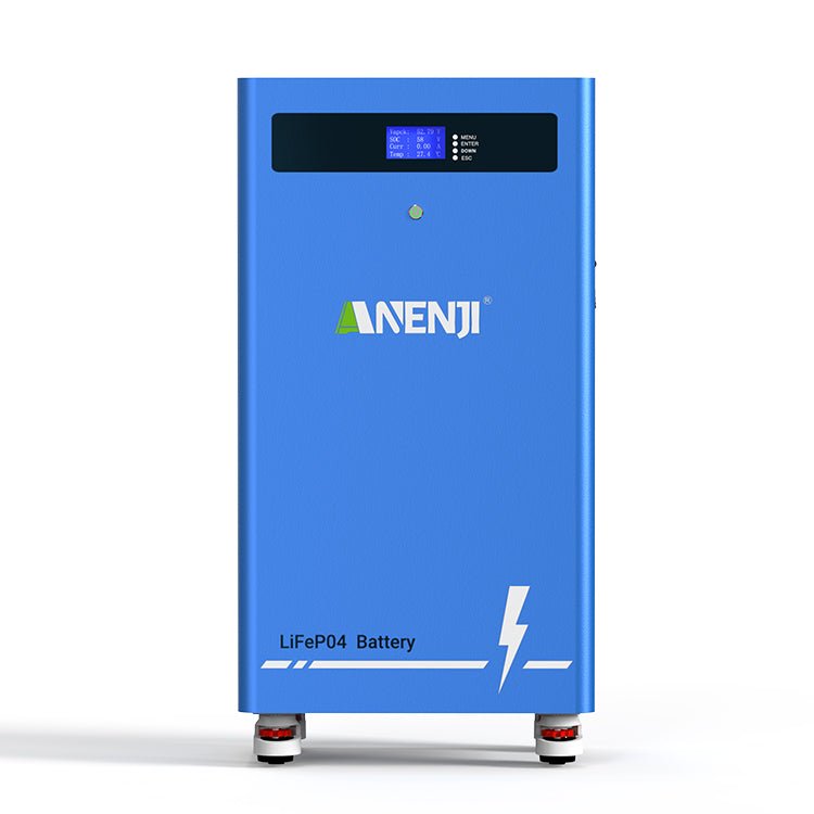 ANENJI 51.2V 300AH LiFePO4 Battery 16kWh Built - in BMS - ANENJISOLAR
