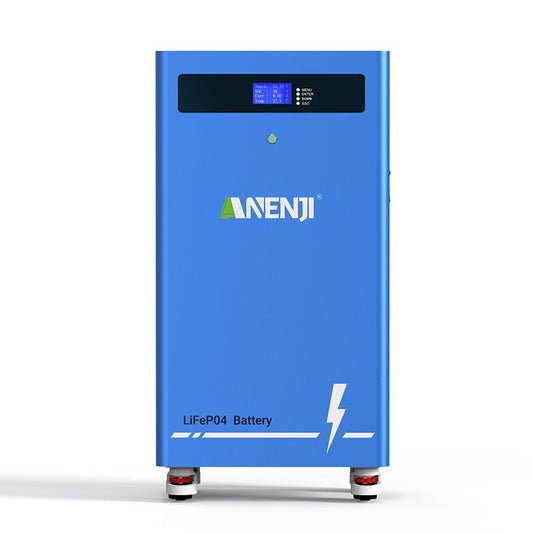 ANENJI 51.2V 300AH LiFePO4 Battery 16kWh Built - in BMS - ANENJISOLAR