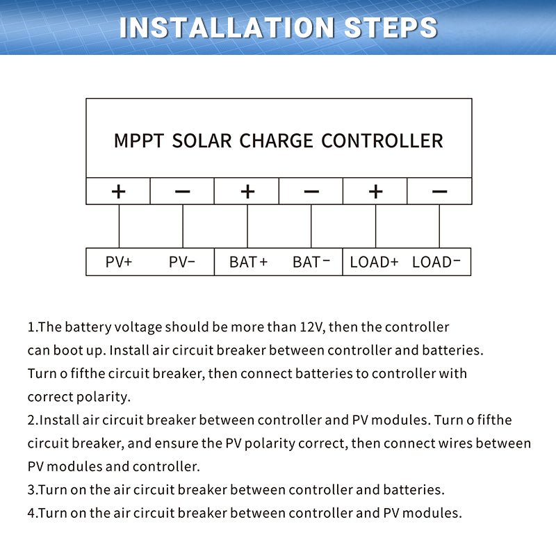 ANENJI Power 60A MPPT Solar Charger Controller - ANENJISOLAR