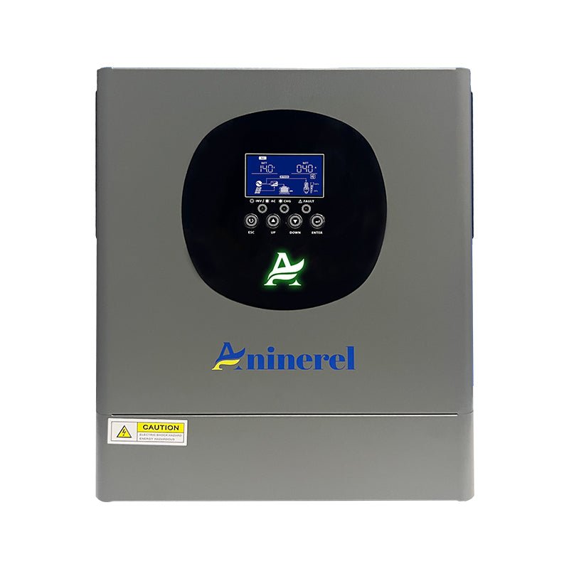 Aninerel 2KW 12V 230V Hybrid Solar Inverter MPPT Pure Sine Wave Off - Grid Inverter with WIFI Function 30VDC - 160VDC - ANENJISOLAR