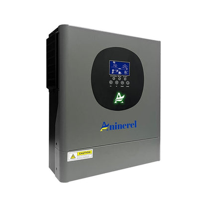 Aninerel 2KW 12V 230V Hybrid Solar Inverter MPPT Pure Sine Wave Off - Grid Inverter with WIFI Function 30VDC - 160VDC - ANENJISOLAR