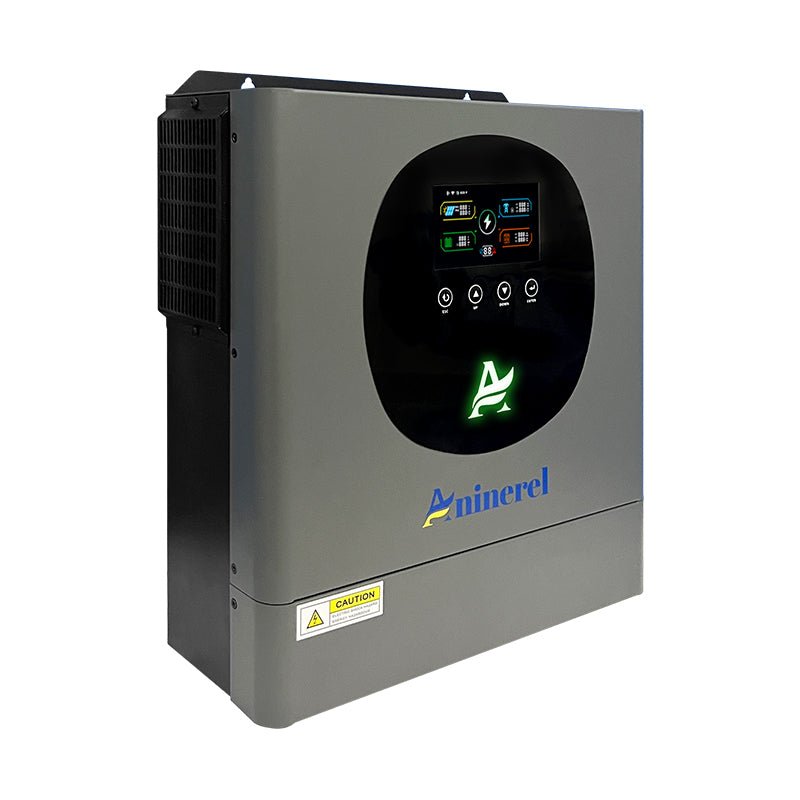 Aninerel 4.2 kW 24V/230V Hybrid Solar Inverter Grid-Tied/Off-Grid Inverter with WiFi 120 Amp MPPT Dual Output - ANENJISOLAR