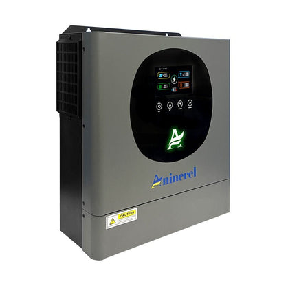 Aninerel 4.2 kW 24V/230V Hybrid Solar Inverter Grid-Tied/Off-Grid Inverter with WiFi 120 Amp MPPT Dual Output - ANENJISOLAR