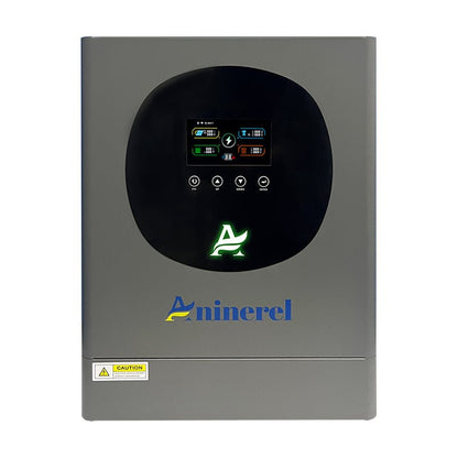 Aninerel 6.2KW 48V 230V Hybrid Solar Inverter Pure Sine Wave Grid - Tied/Off - Grid Dual - Use MPPT 120A With WIFI Function - ANENJISOLAR