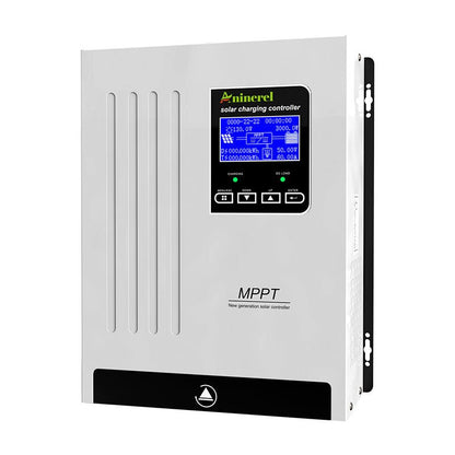 Aninerel 80A MPPT Solar Charge Controller 12V 24V 36V 48V Battery Charger Back - light LCD Solar Regulator - ANENJISOLAR