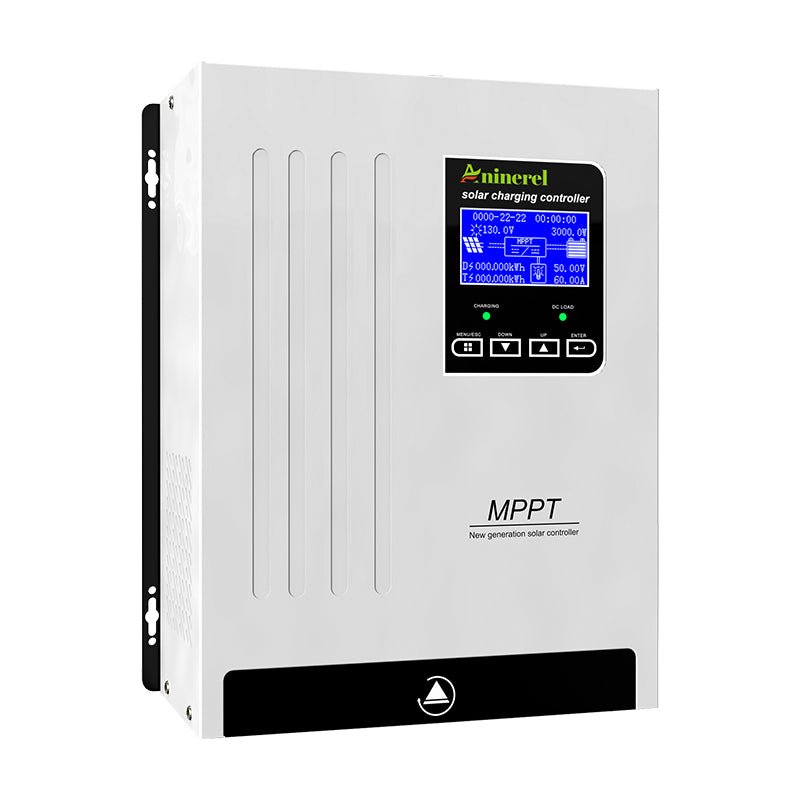 Aninerel 80A MPPT Solar Charge Controller 12V 24V 36V 48V Battery Charger Back - light LCD Solar Regulator - ANENJISOLAR