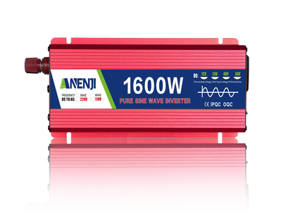 Anenji 1000W/1600W/2200W/3000W 12V/24V/48V Pure Sine Wave Inverter Power Inverter