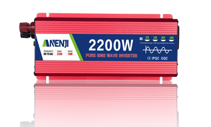 Anenji 1000W/1600W/2200W/3000W 12V/24V/48V Pure Sine Wave Inverter Power Inverter