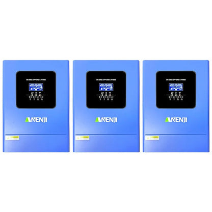 Anenji 18.6KW 48V 230v Hybrid Inverter/Parallel 3-Phase Inverter On grid Off grid with WIFI